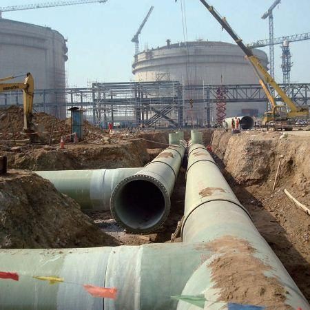 Bride de tuyau en Frp